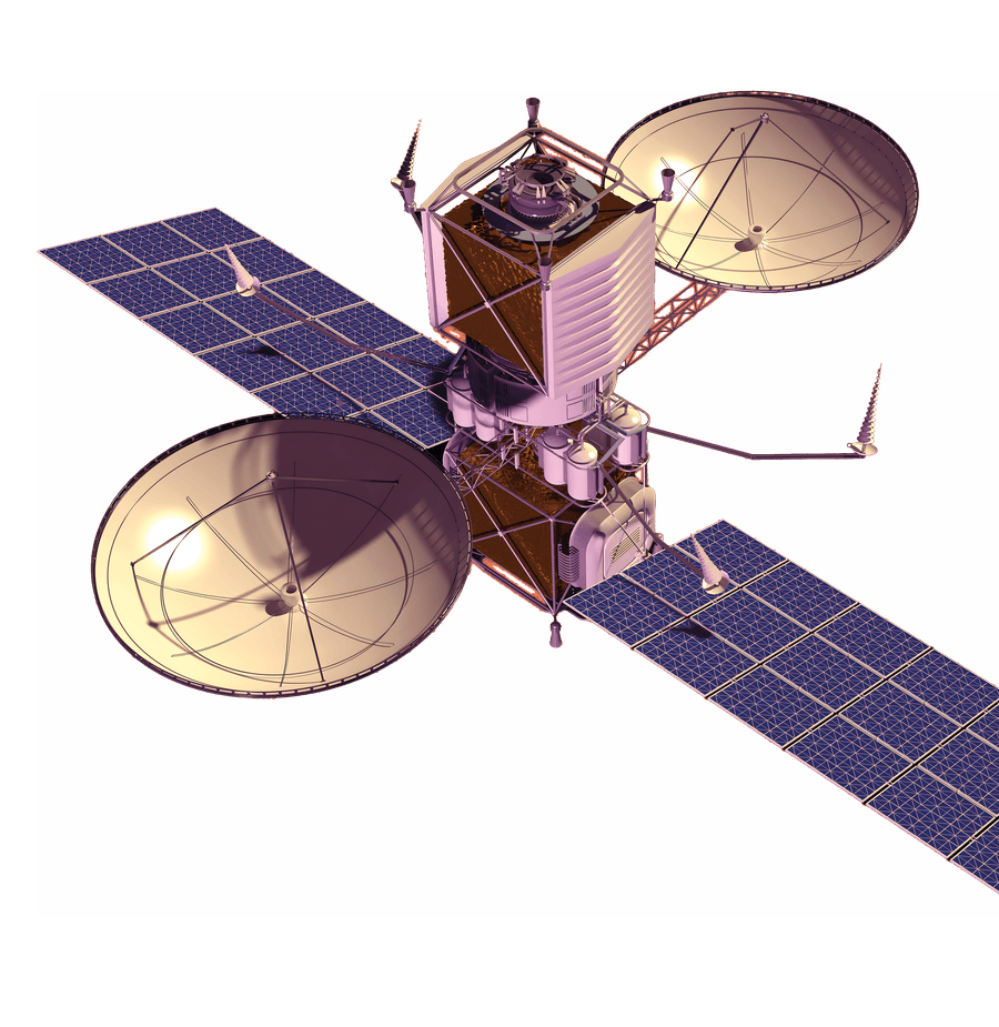 Satellite in orbit